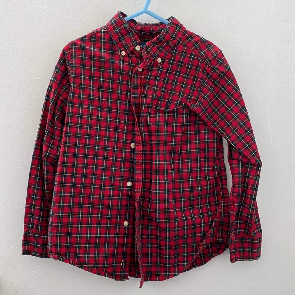Boy’s long sleeve button down